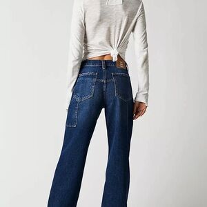 Free People We The Free Tinsley Baggy High Rise Jeans